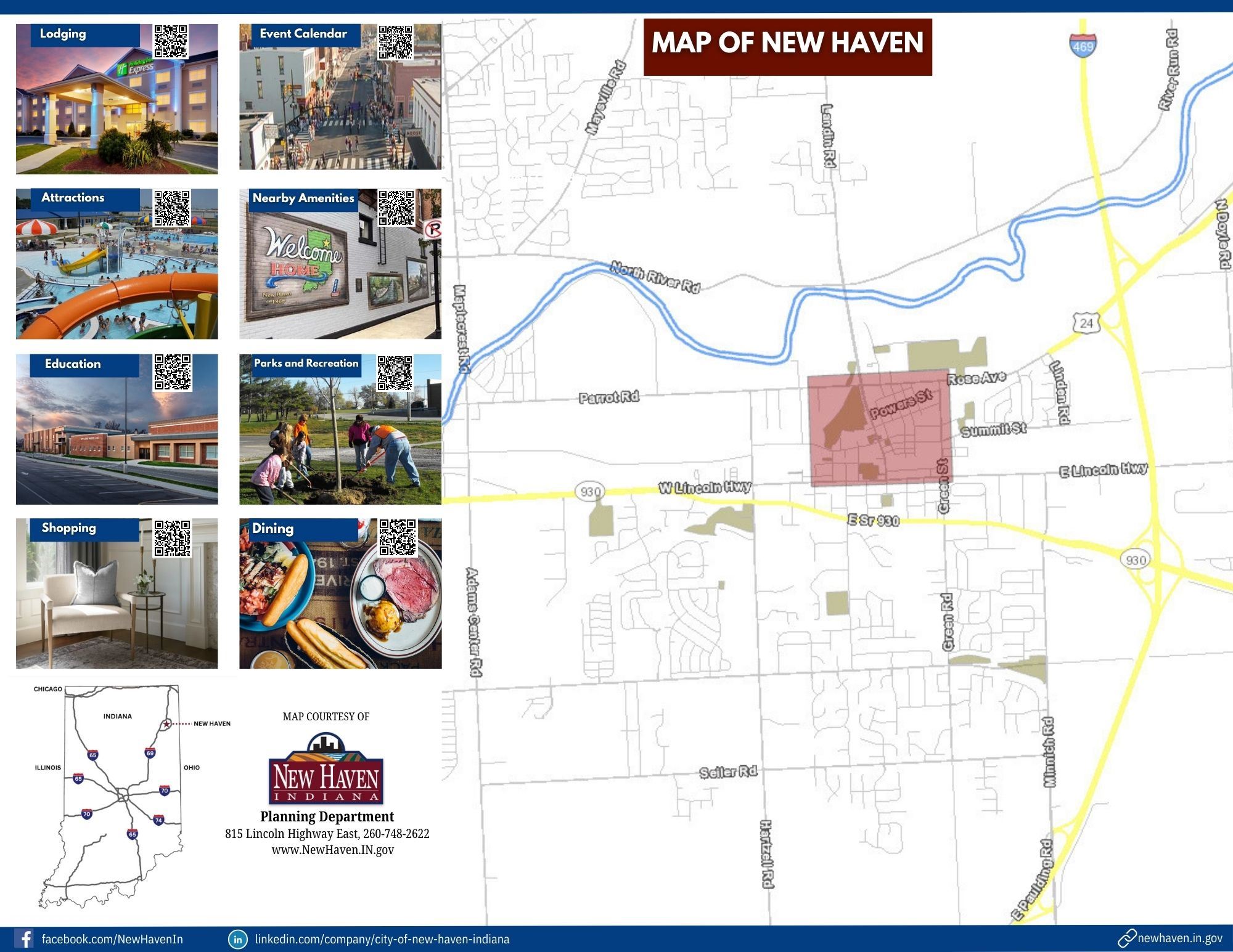 City of New Haven, Indiana Visitors Guide