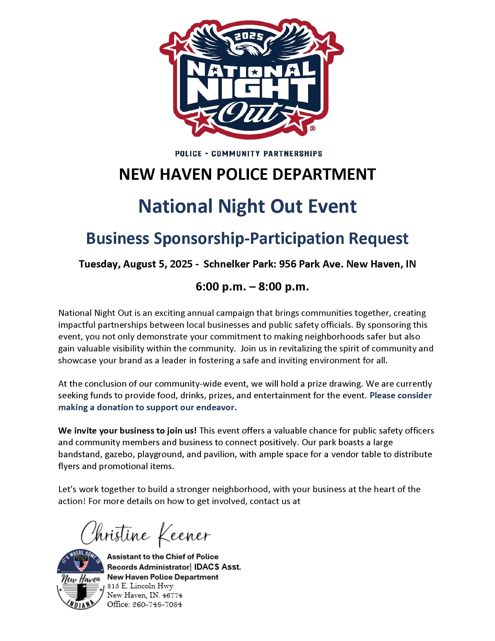 National Night Out Activity