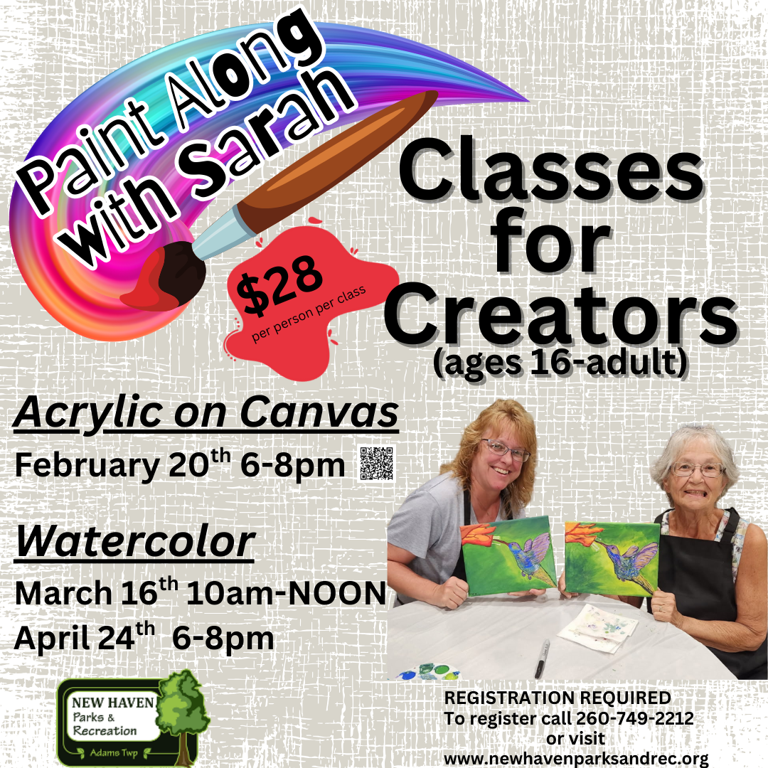 2026 Spring Paint Along with Sarah